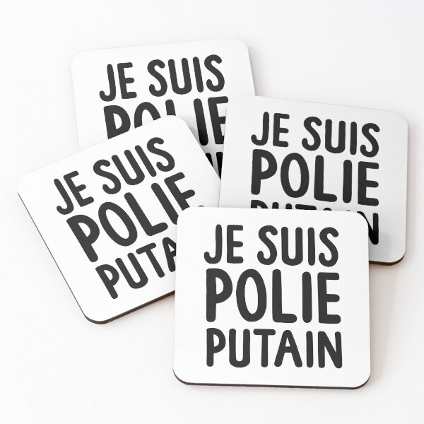 Item preview, Je Suis Polie Putain (femme) designed and sold by gabrielpastor.