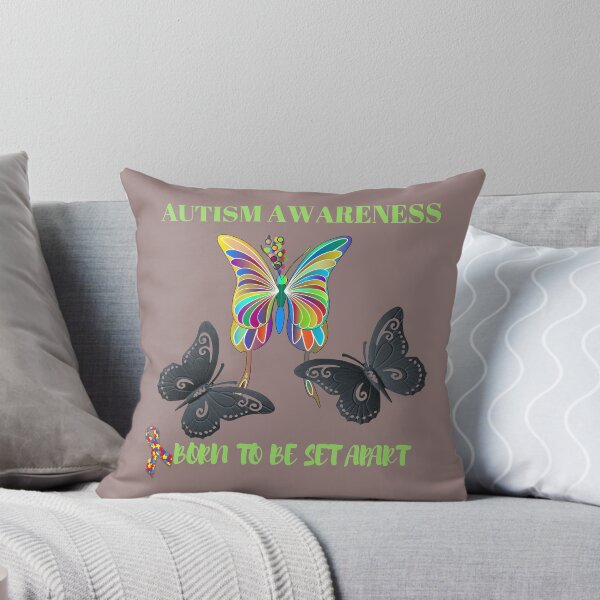 Item preview, Born to be Set Apart Autism Awareness Butterfly  designed and sold by OloriHeritage.