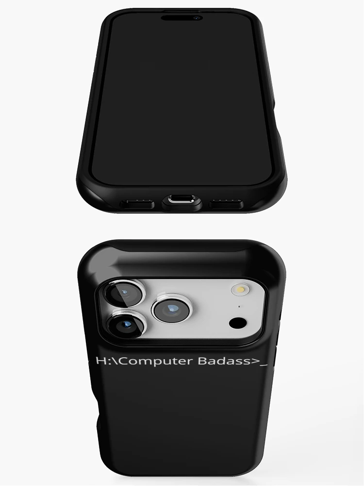 Thumbnail 3 of 4, iPhone Case, Computer Geek Badass Folder designed and sold by ComputerGeeksTs.