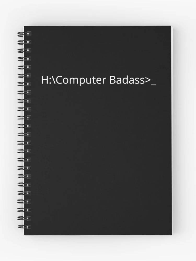 Thumbnail 1 of 3, Journal, Computer Geek Badass Folder designed and sold by ComputerGeeksTs.
