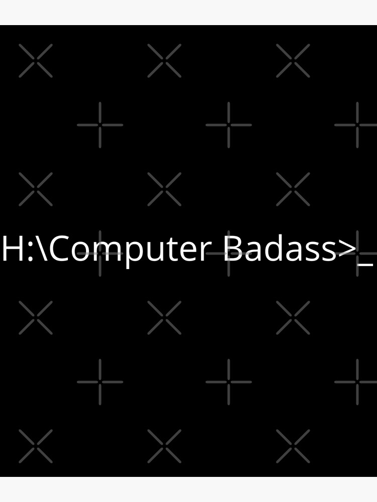 Geek Badass Folder" Poster by ComputerGeeksTs Redbubble