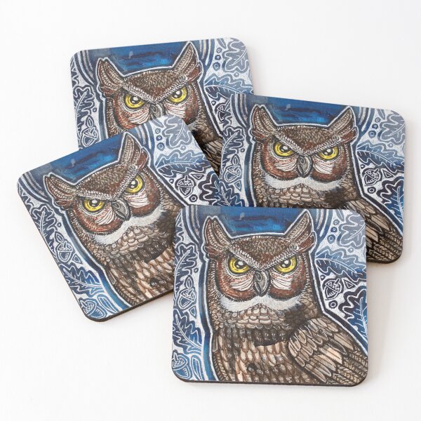 Item preview, Harvest Moon Owl designed and sold by Lynnette Shelley.