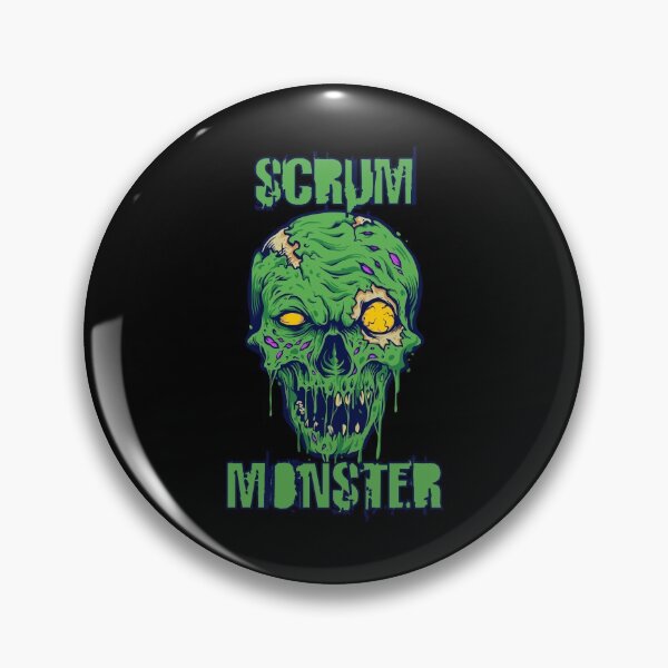 Item preview, Agile Scrum Monster | Scrum Master designed and sold by DAFIN.