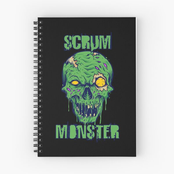 Item preview, Agile Scrum Monster | Scrum Master designed and sold by DAFIN.
