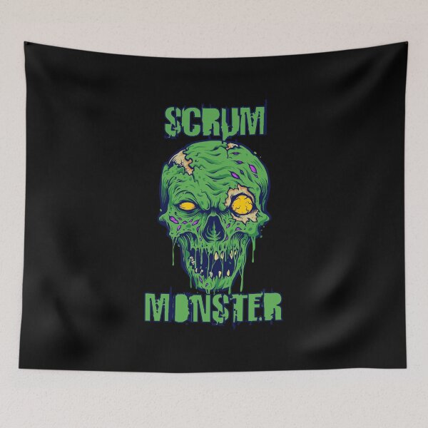 Item preview, Agile Scrum Monster | Scrum Master designed and sold by DAFIN.