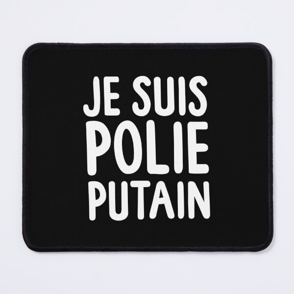 Item preview, Je Suis Polie Putain (femme) - dark backgrounds designed and sold by gabrielpastor.