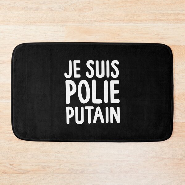 Item preview, Je Suis Polie Putain (femme) - dark backgrounds designed and sold by gabrielpastor.