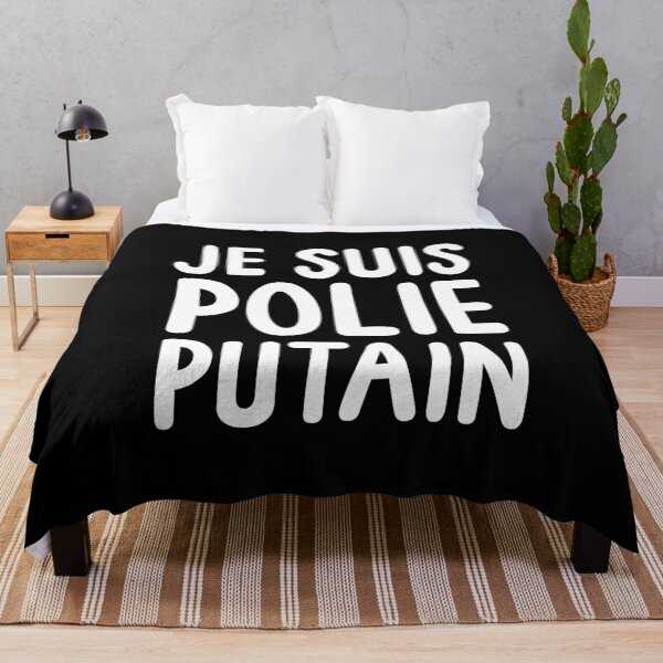 Item preview, Je Suis Polie Putain (femme) - dark backgrounds designed and sold by gabrielpastor.
