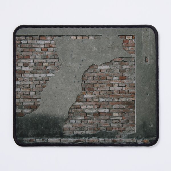 Item preview, An Abandoned Old Brick Wall in The Ruin - Gloomy Yet Perfectly Ruined Building - The Beauty of Wear And Tear designed and sold by sthNnth.