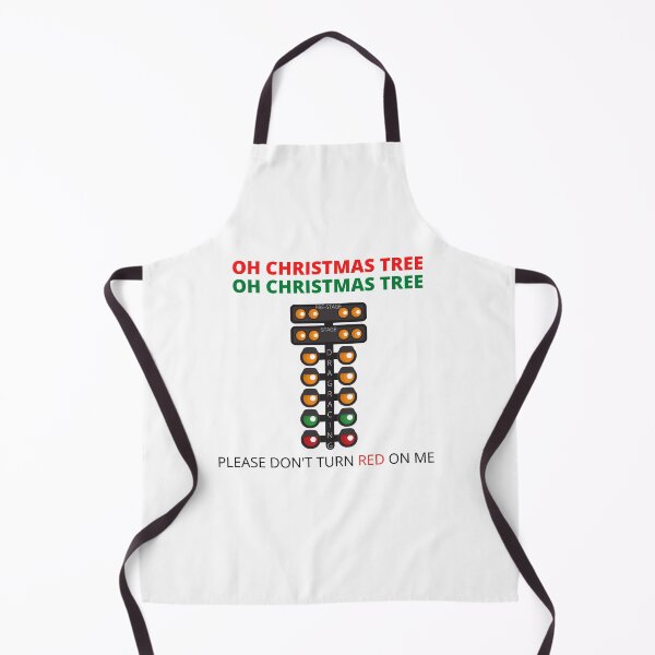 Item preview, Oh Christmas Tree Oh Christmas Tree Please Dont Turn Red on Me Drag Racing Tree Funny Xmas Tree designed and sold by CarantinedChaos.