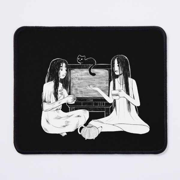Item preview, Sadako and Kayako tea time designed and sold by Jacklineartshop.