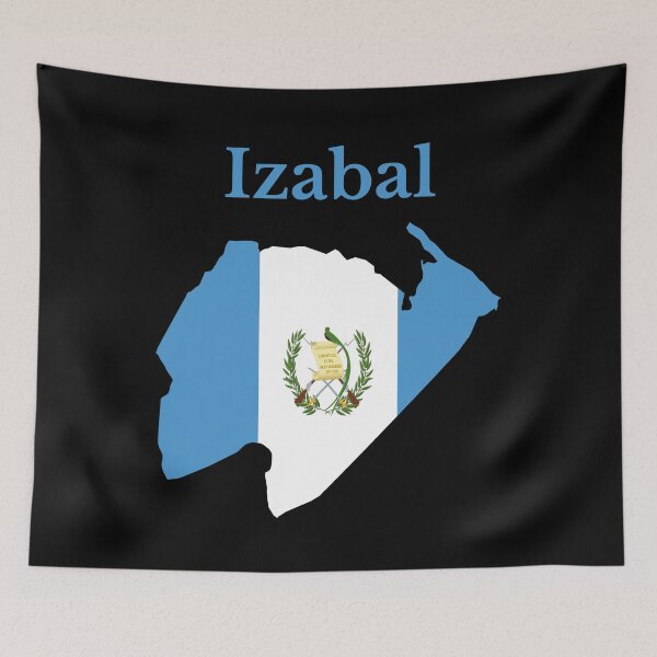 Artikelvorschau, Karte des Departements Izabal, Guatemala entworfen und verkauft von marosharaf.