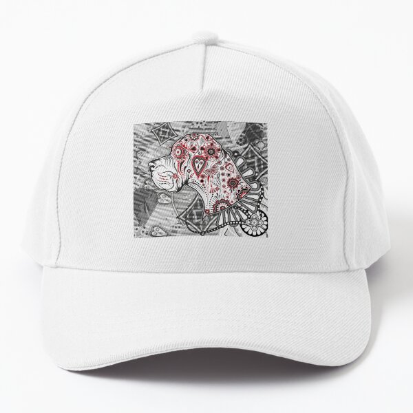 Deutsche Dogge Tattoostyle Baseball Cap