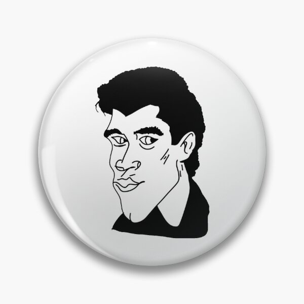 Item preview, Danny Zuko (b&w) designed and sold by Zuzu Falatko.
