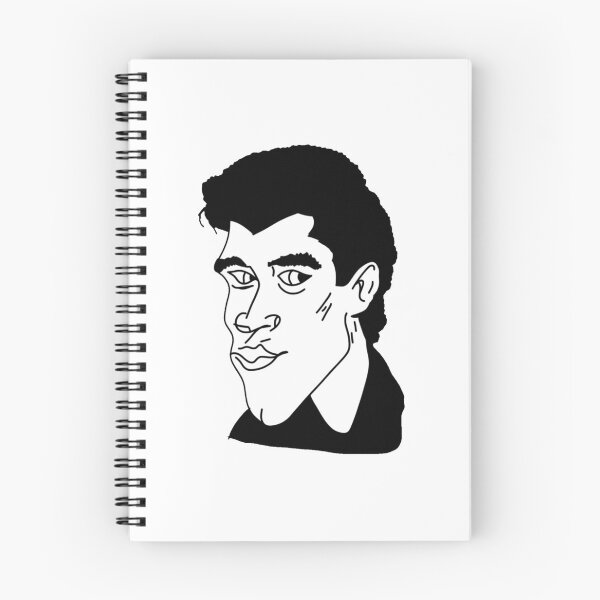 Item preview, Danny Zuko (b&w) designed and sold by Zuzu Falatko.