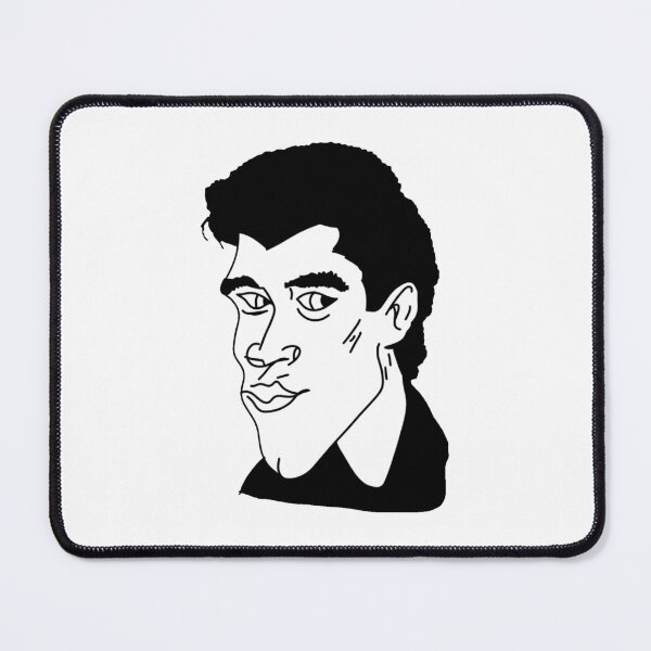 Item preview, Danny Zuko (b&w) designed and sold by Zuzu Falatko.