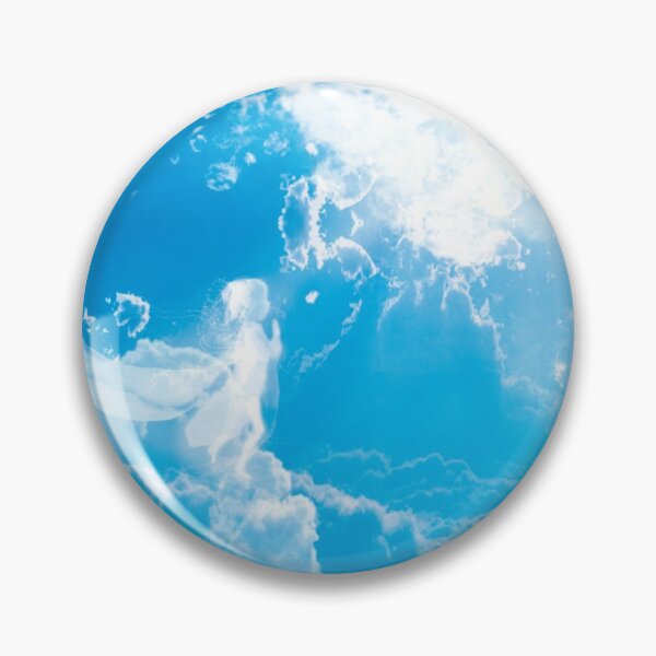 Item preview, Dreamworld of fairy, water bubble, sky and clouds pattern designed and sold by EglesCreations.