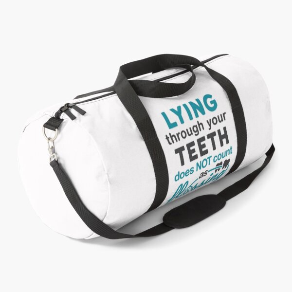 Item preview, Lying Through Your Teeth Does Not Count as Flossing Funny Dental Hygienist RDH designed and sold by jaygo.