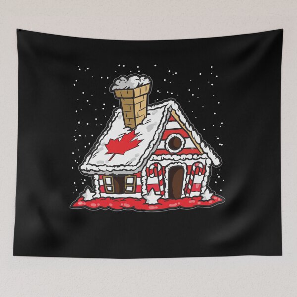 Item preview, Canadian Gingerbread House Canada Christmas Gift designed and sold by Moonpie90.