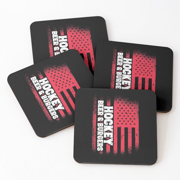 Item preview, Hockey Beer And Burgers - US Flag graphic designed and sold by theodoros20.