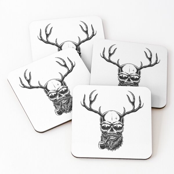 Item preview, Bearded Skeleton reindeer - Christmas  designed and sold by Designs Of all kinds.