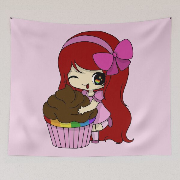 Item preview, cupcake girl designed and sold by EveryCuteThings.
