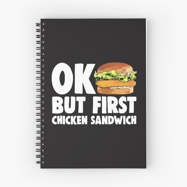 Item preview, Ok But First Chicken Sandwich designed and sold by Bendthetrend.