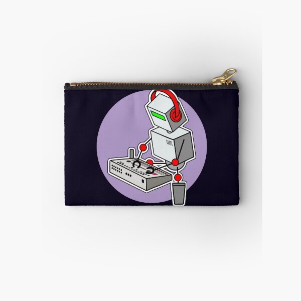 Item preview, Robot Musician Playing 909 Drum Machine designed and sold by AtomicMalibu.