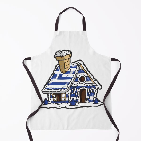 Item preview, Greece Gingerbread House Greek Christmas designed and sold by Moonpie90.