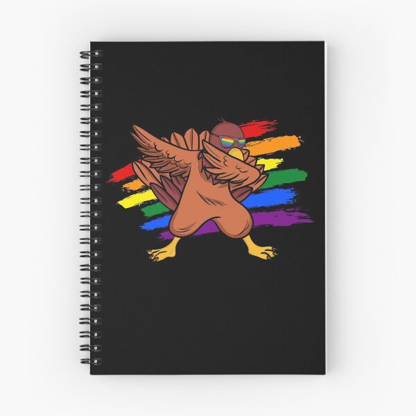 Item preview, Funny Dabbing Turkey LGBT Gay Lesbian Pride Thanksgiving designed and sold by TheStudioBee.