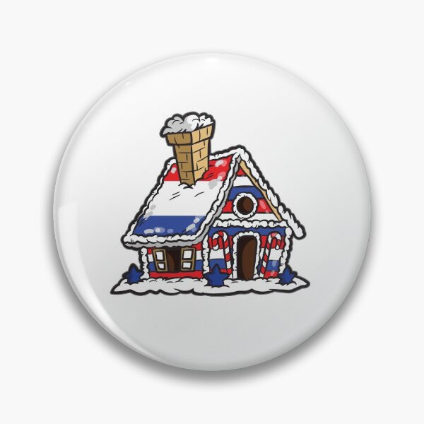 Item preview, Dutch Gingerbread House Netherland Christmas designed and sold by Moonpie90.