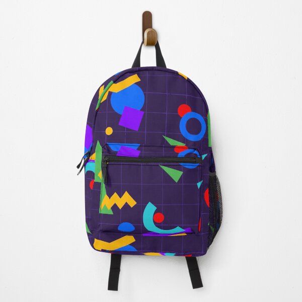 Item preview, 80s retro vintage memphis pattern - bold graphics bright purple designed and sold by ImageNugget.