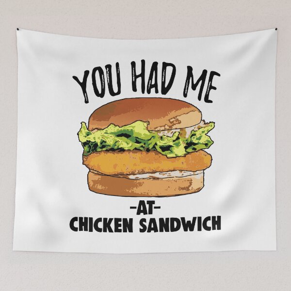Item preview, You Had Me At Chicken Sandwich designed and sold by Bendthetrend.