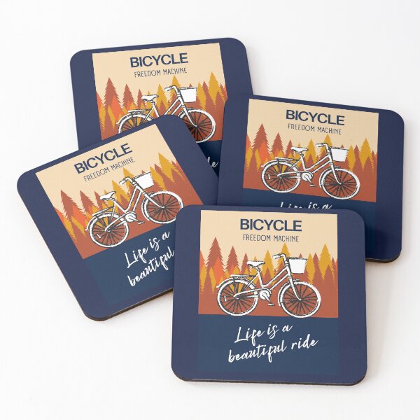 Item preview, Bicycle freedom machine - Life is a beautiful ride designed and sold by Rrrainbow.