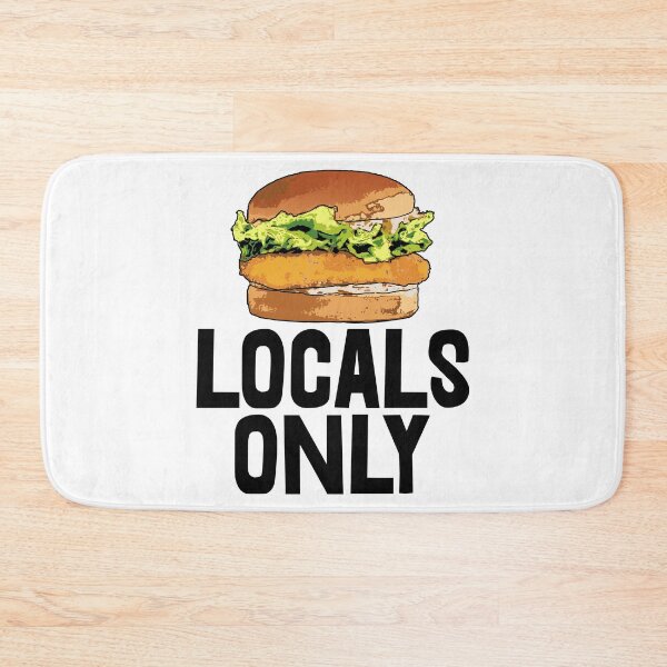 Item preview, Locals Only Chicken Sandwich designed and sold by Bendthetrend.