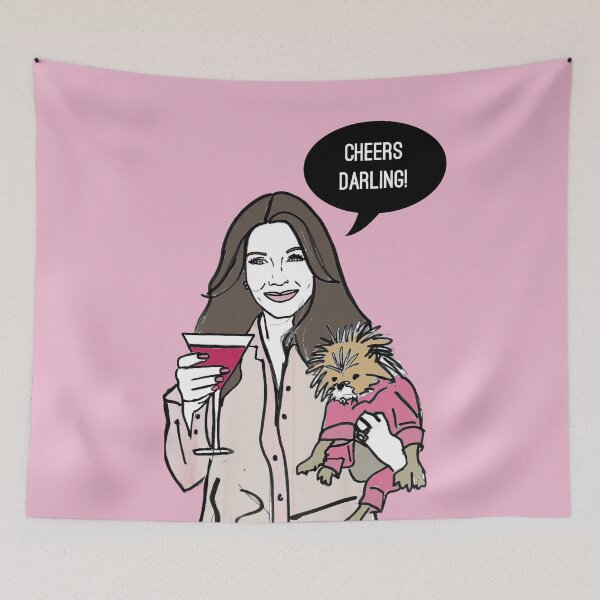Item preview, Cheers Darling designed and sold by Katsillustration.