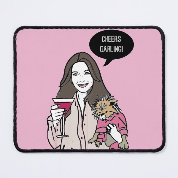 Item preview, Cheers Darling designed and sold by Katsillustration.