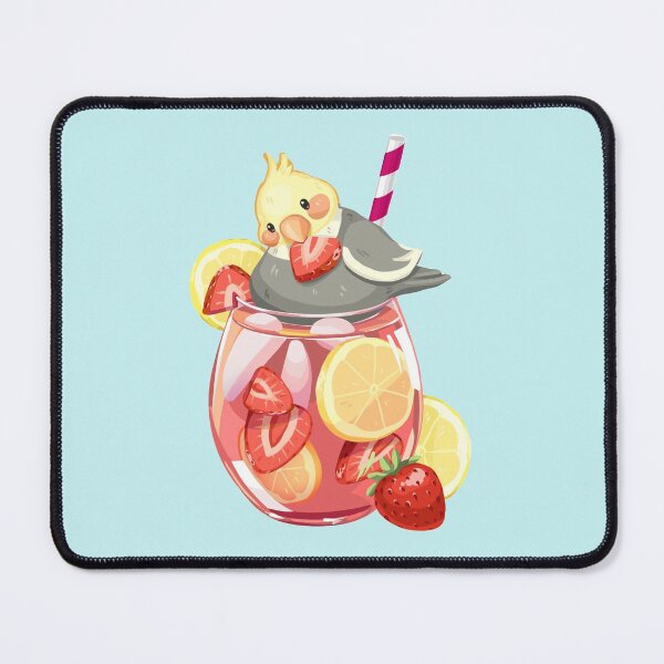 Item preview, Strawberry Lemonade Cockatiel Bird designed and sold by Pameloo.