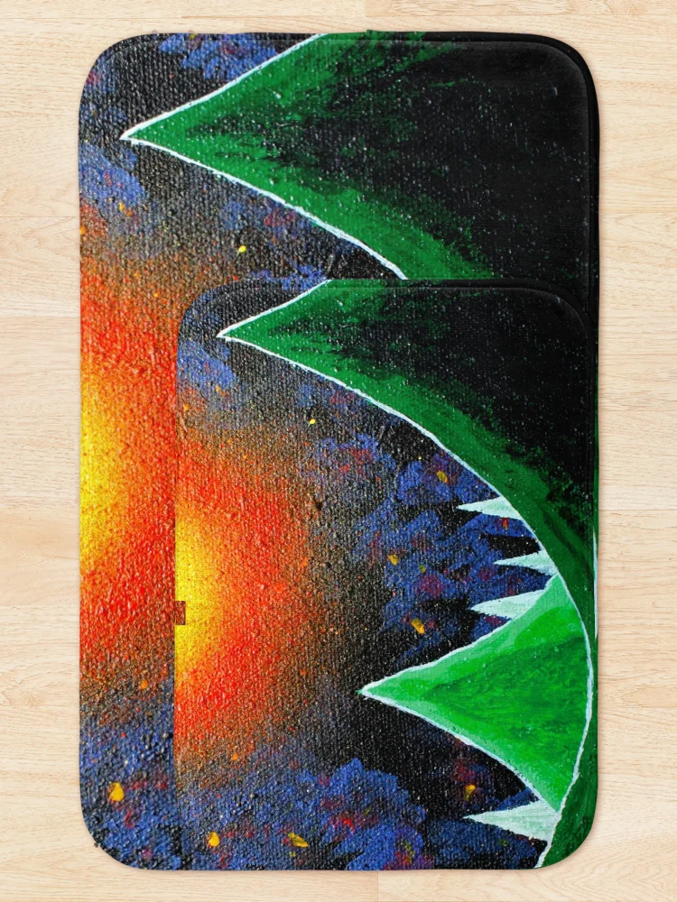 Thumbnail 5 of 6, Bath Mat, Ancient designed and sold by InfinitePathArt.