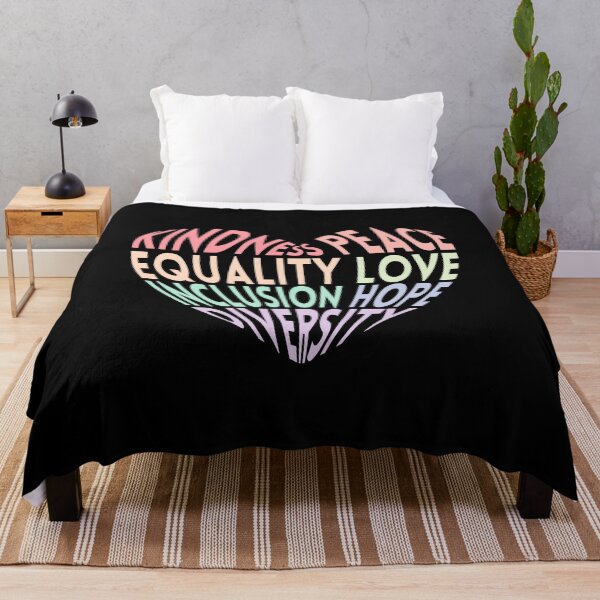 Item preview, Kindness Peace Equality Love Inclusion Hope Diversity designed and sold by JulianoZn97.