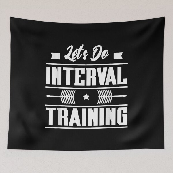 Item preview,  Lets Do Interval Training Workout Hight Intensity Fitness designed and sold by angelata.