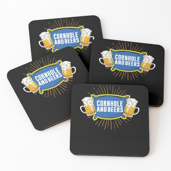 Item preview, cornhole and beer thats why im here designed and sold by Músico Ilustre.