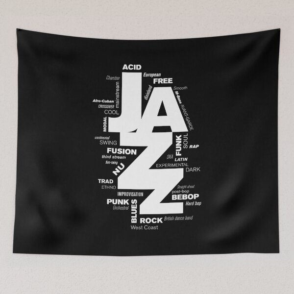 Item preview, Jazz Styles - BW2 designed and sold by BlackLineWhite.