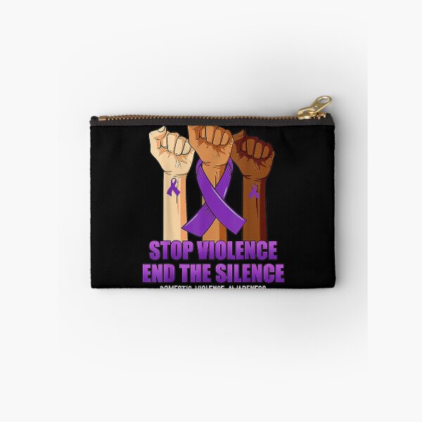Item preview, Violence Domestic Awareness Stop End Silence Hand designed and sold by maudean.