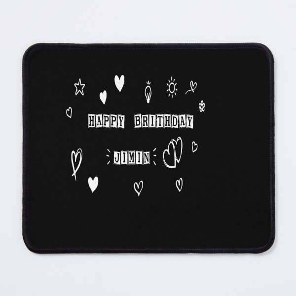 Item preview, HappyBirthdayJimin , JIMIN , JIMINDAY designed and sold by youssef baala.