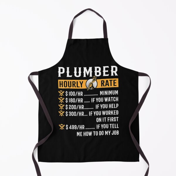 Item preview, Plumber Hourly Rate Plumbing Tool Pipe Handyman designed and sold by angelata.