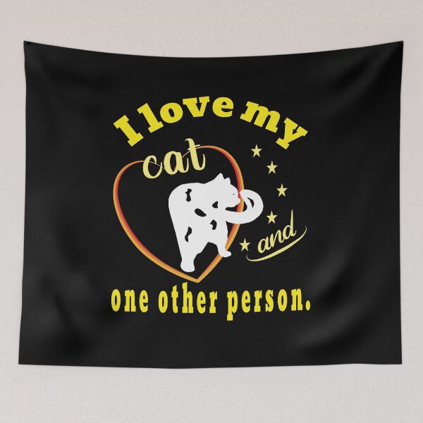 Item preview, I love my partner, my cat too designed and sold by Bodino.