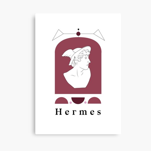 Item preview, Hermes Greek God Sculpture Art Print designed and sold by IrisNook.