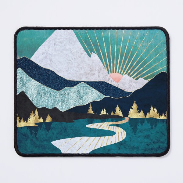 Item preview, Winter River designed and sold by spacefrogdesign.
