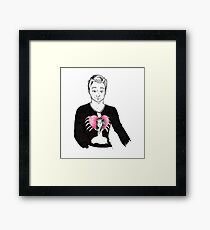 Jeff <3s Annie Framed Print